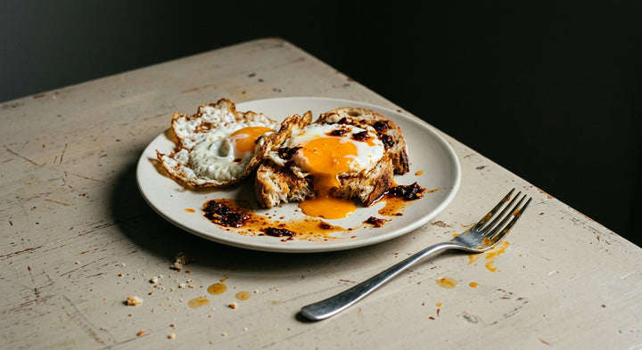 Chilli Oil Fried Eggs