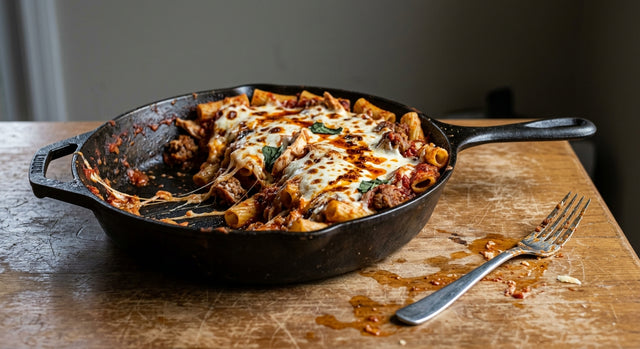 Italian Sausage and Chicken Parm Skillet