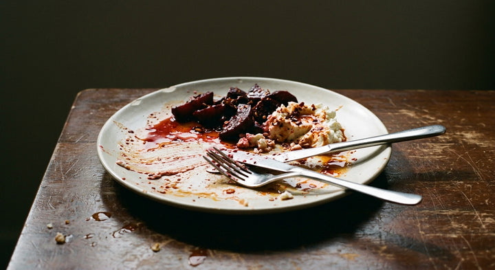 Roast Beetroot and Goat's Curd