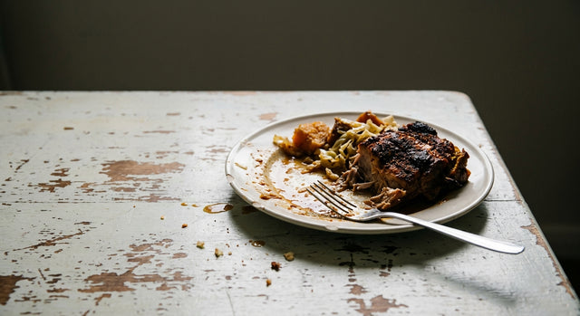 Slow Oven Pork, Kūmara and Cabbage