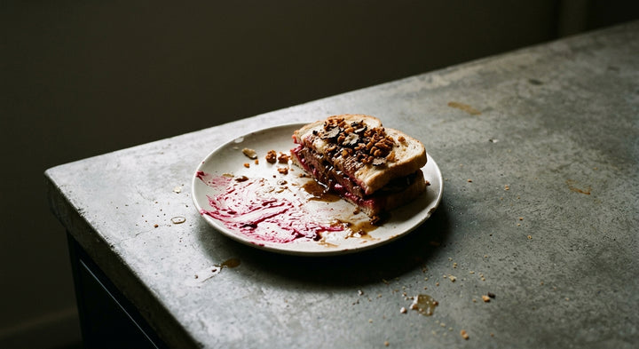 Steak Sandwich with Beetroot