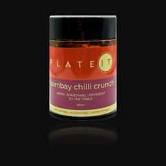 Plateit Bombay Chilli Crunch 180ml jar