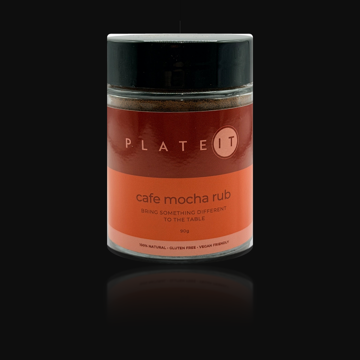 Plateit Cafe Mocha Rub jar