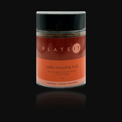 Plateit Cafe Mocha Rub jar