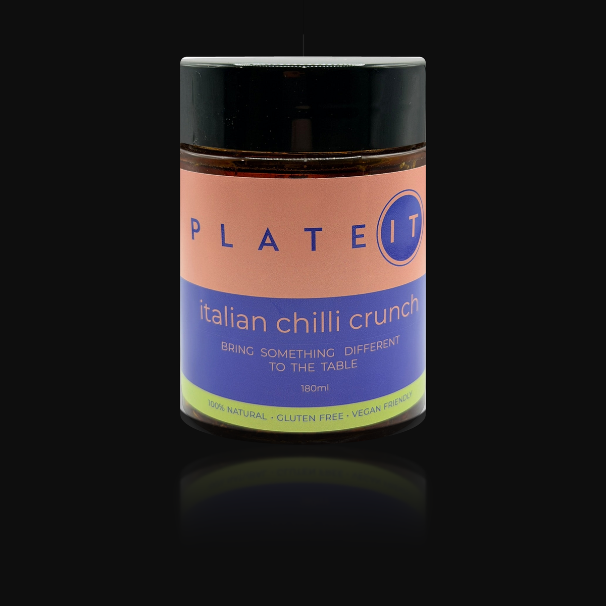 Plateit Italian Chilli Crunch 180ml jar
