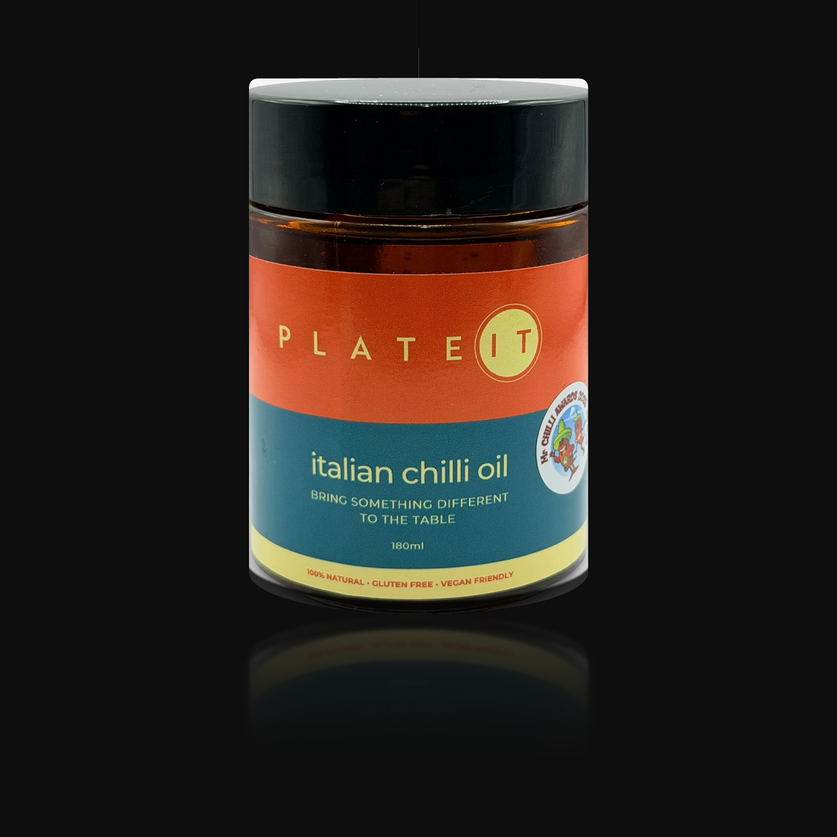 Plateit Italian Chilli Oil 180ml jar