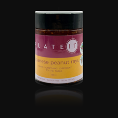 Plateit Japanese Peanut Rayu 180ml jar