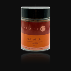 Plateit Old Red Rub jar