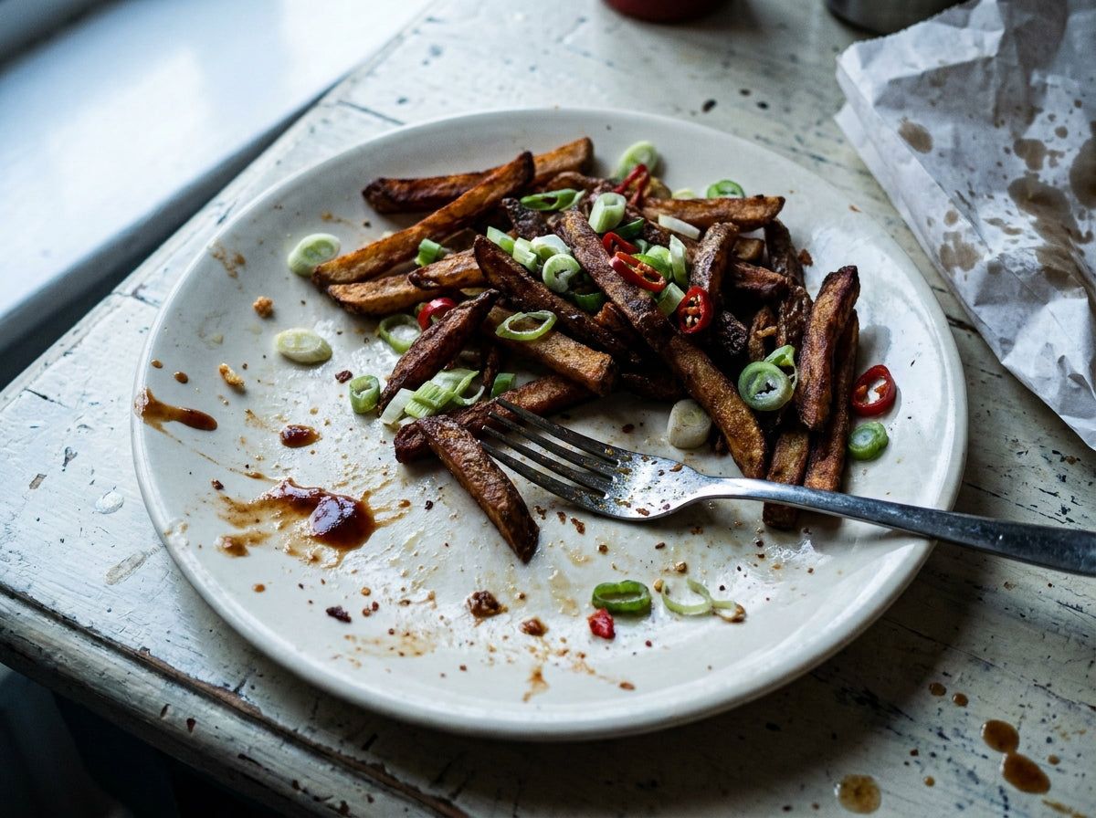 Spice Bag Chips, made with Plateit Salt n' Pepper 'Spice Bag' Seasoning