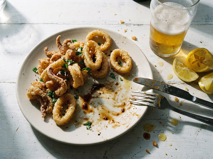 Salt n' Pepper Squid, made with Plateit Salt n' Pepper 'Spice Bag' Seasoning