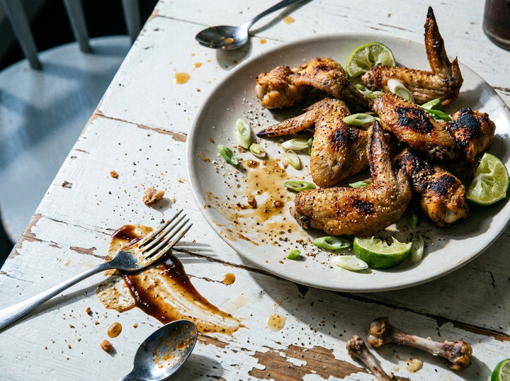 Salt n' Pepper Baked Wings, made with Plateit Salt n' Pepper 'Spice Bag' Seasoning