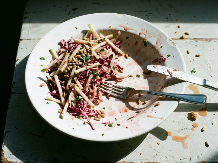 Summer Slaw, made with Plateit Raspberry Vinaigrette
