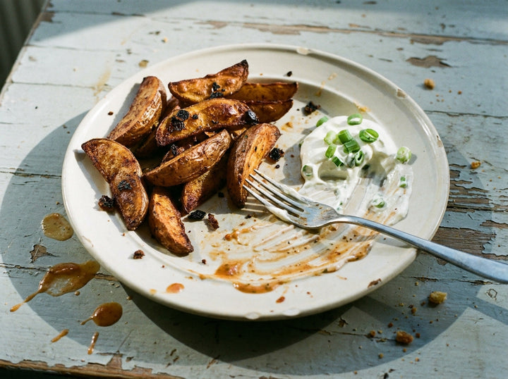 Old Red Potato Wedges, made with Plateit Old Red BBQ Rub