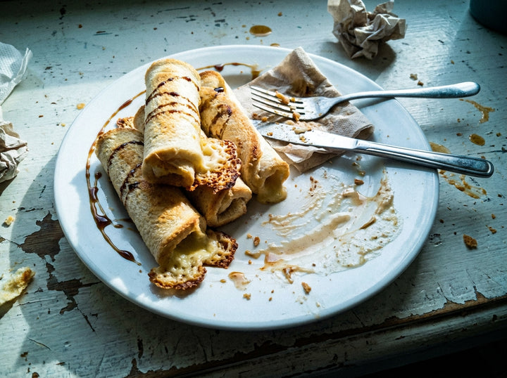 Southland Cheese Rolls, made with Plateit Truffle'd Hot Honey Drizzle