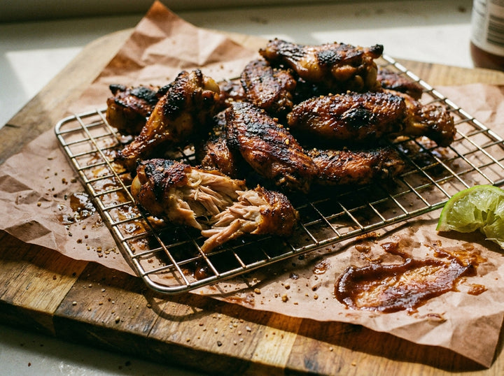 Angel Dust Chicken Wings made with Plateit Angel Dust BBQ Rub