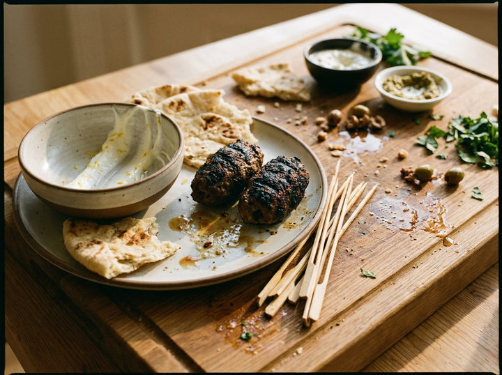 Angel Dust Lamb Koftas made with Plateit Angel Dust BBQ Rub