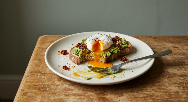 Avocado Toast with a Poached Egg