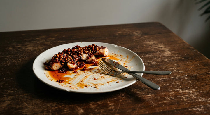 Barbecued Octopus with Italian Chilli Crunch