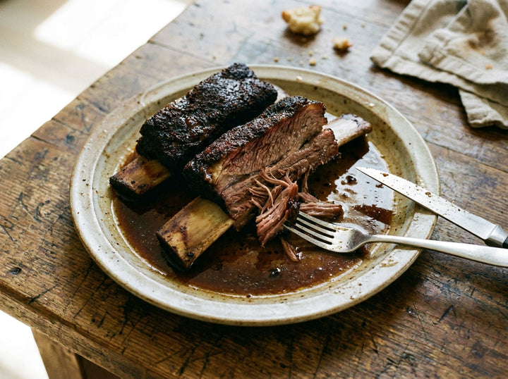 Café Mocha Short Ribs made with Plateit Café Mocha BBQ Rub