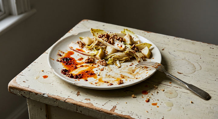 Chicory, Pear and Walnut