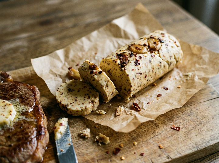 Chilli Crunch Garlic Butter made with Plateit Chilli Crunch
