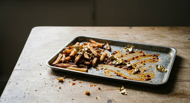 Gold Leaf Hand Cut Chips