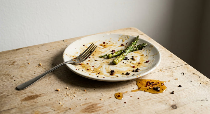 Grilled Asparagus with Truffle'd Hot Honey