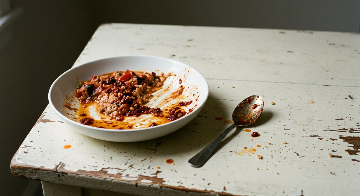 Italian Chilli Crunch Charred Tomato Dip