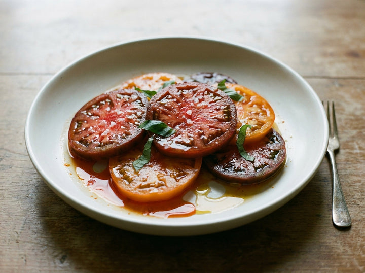 Italian Chilli Oil Tomato Salad made with Plateit Italian Chilli Oil