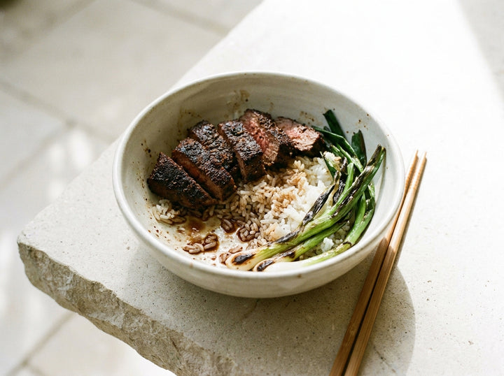Old Red BBQ Beef Bowls made with Plateit Old Red BBQ Rub