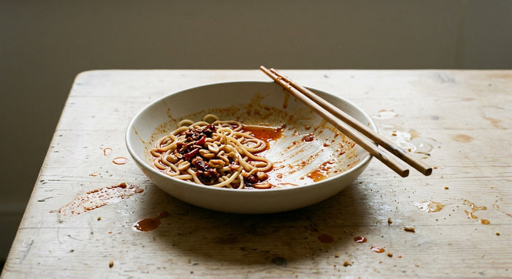 Peanut Rayu Noodle Soup