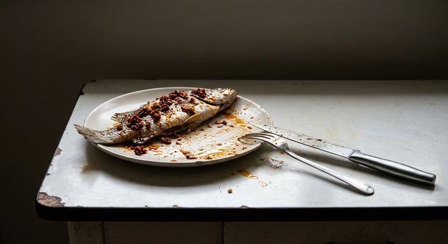Whole Barbecued Barramundi