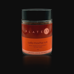 Plateit Cafe Mocha Rub jar