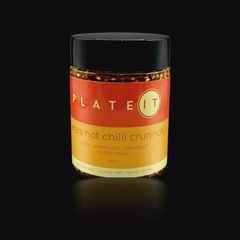 Plateit Extra Hot Chilli Crunch 180ml jar