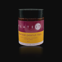 Plateit Japanese Peanut Rayu 180ml jar