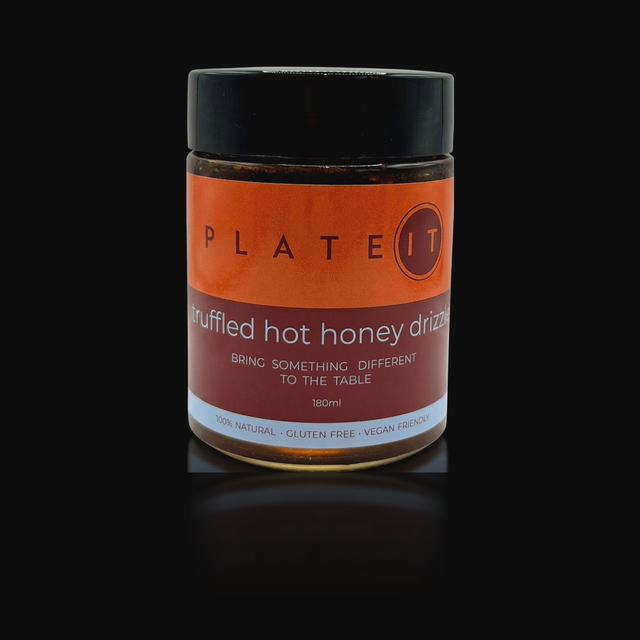 Plateit Truffled Hot Honey Drizzle 180ml jar
